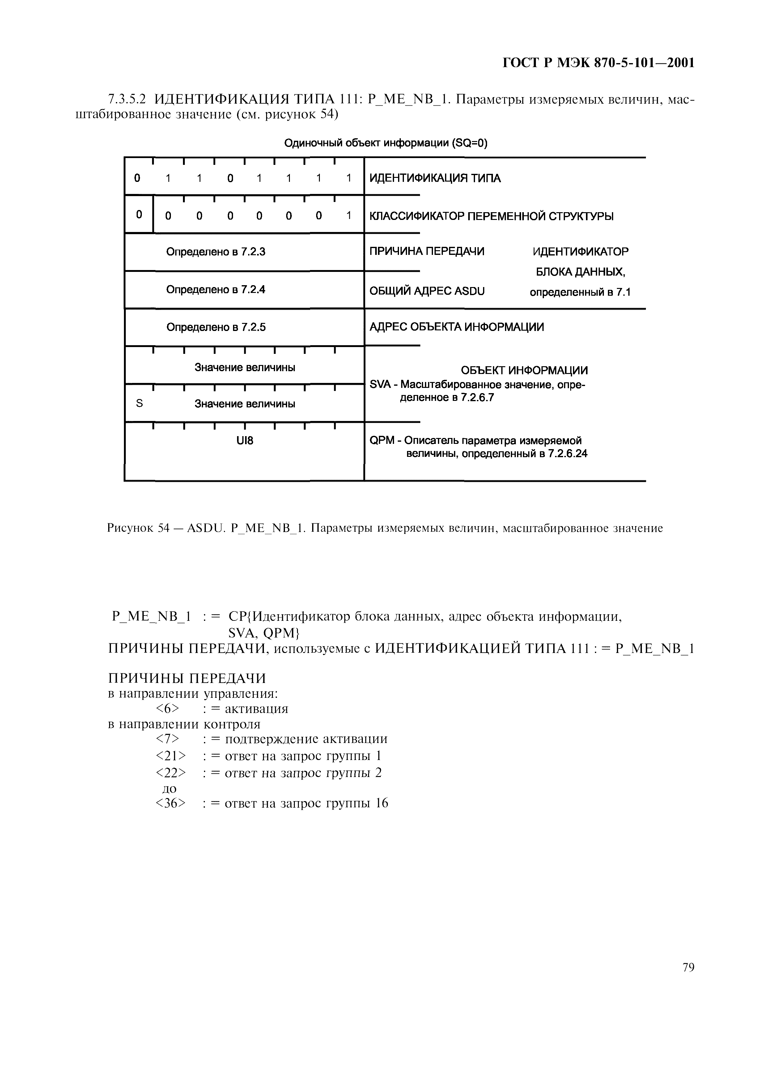 Страница 82 ГОСТ Р МЭК 870-5-101-2001