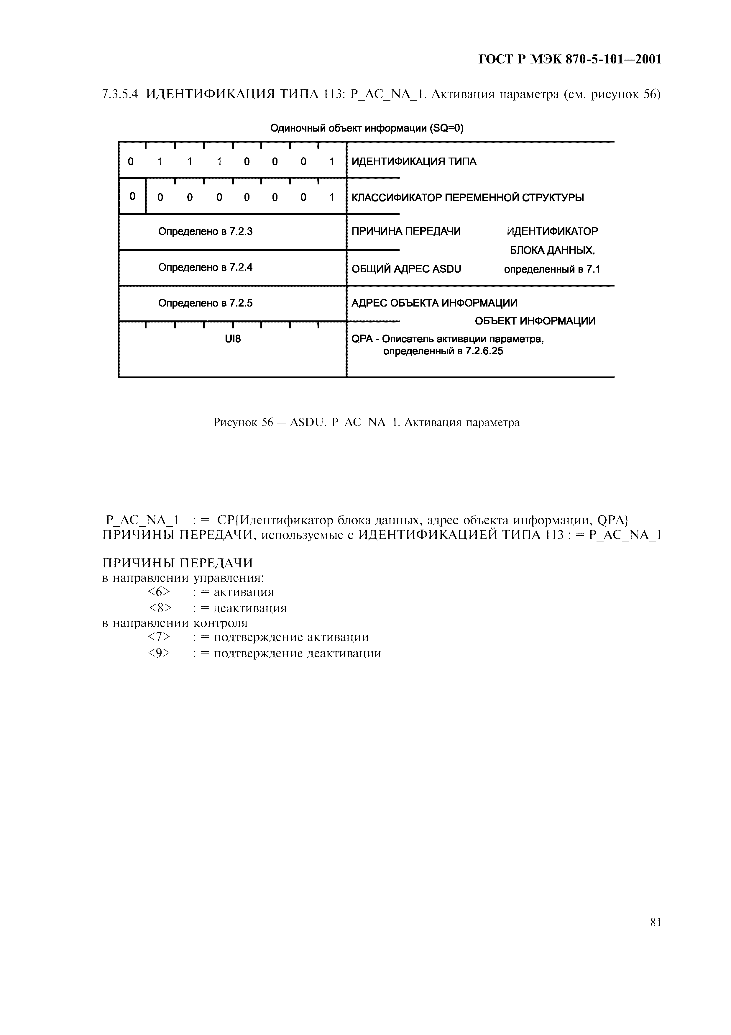 Страница 84 ГОСТ Р МЭК 870-5-101-2001