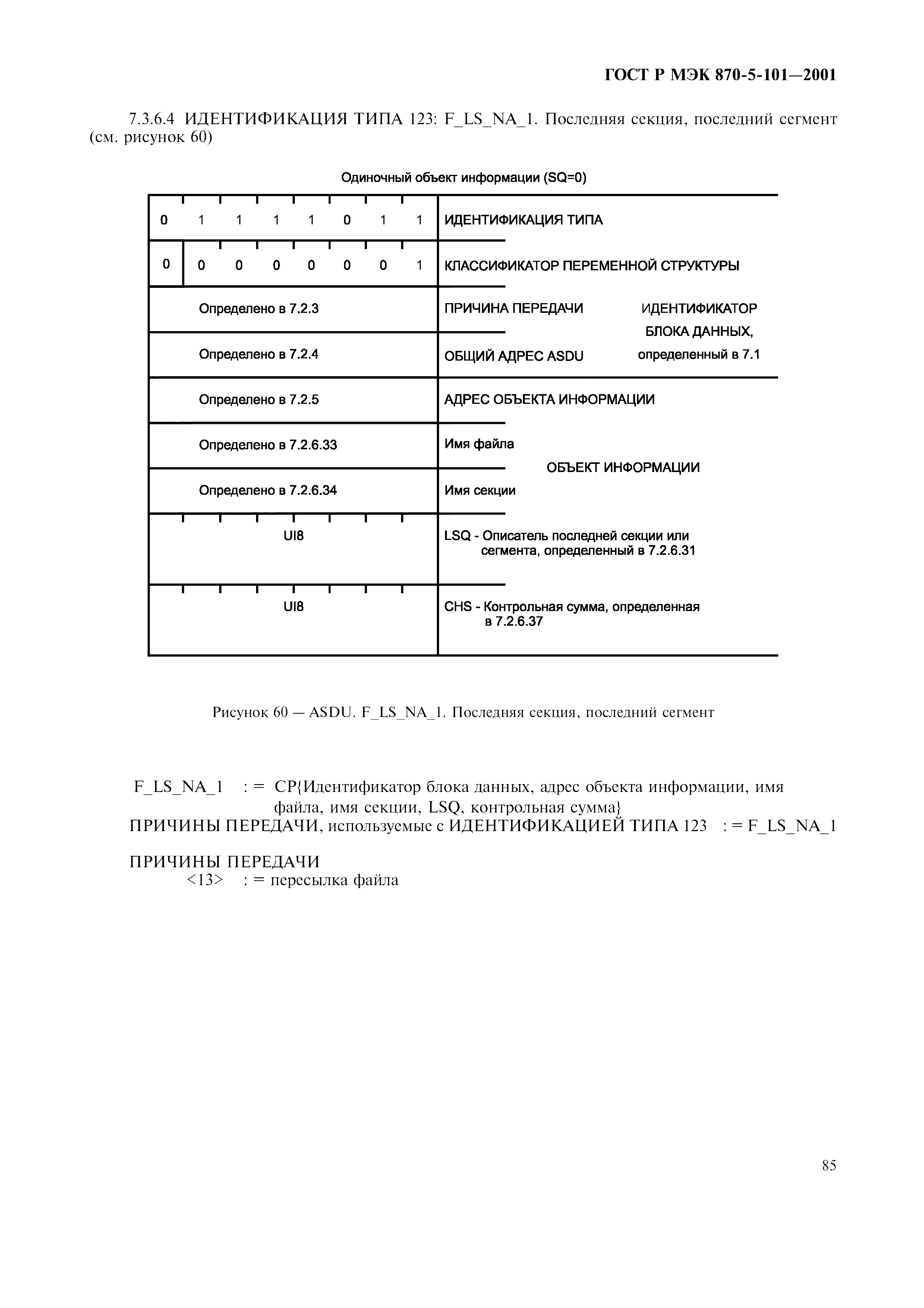Страница 88 ГОСТ Р МЭК 870-5-101-2001