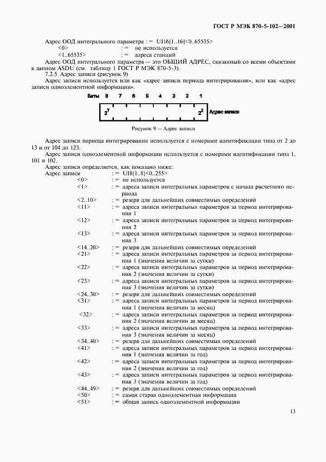 Страница 16 ГОСТ Р МЭК 870-5-102-2001