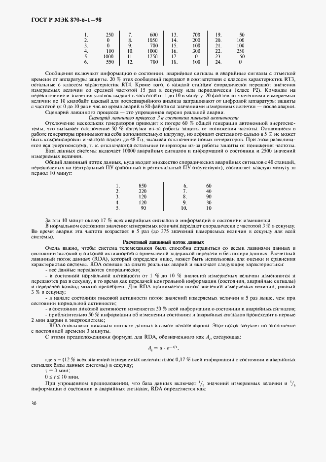 Страница 33 ГОСТ Р МЭК 870-6-1-98