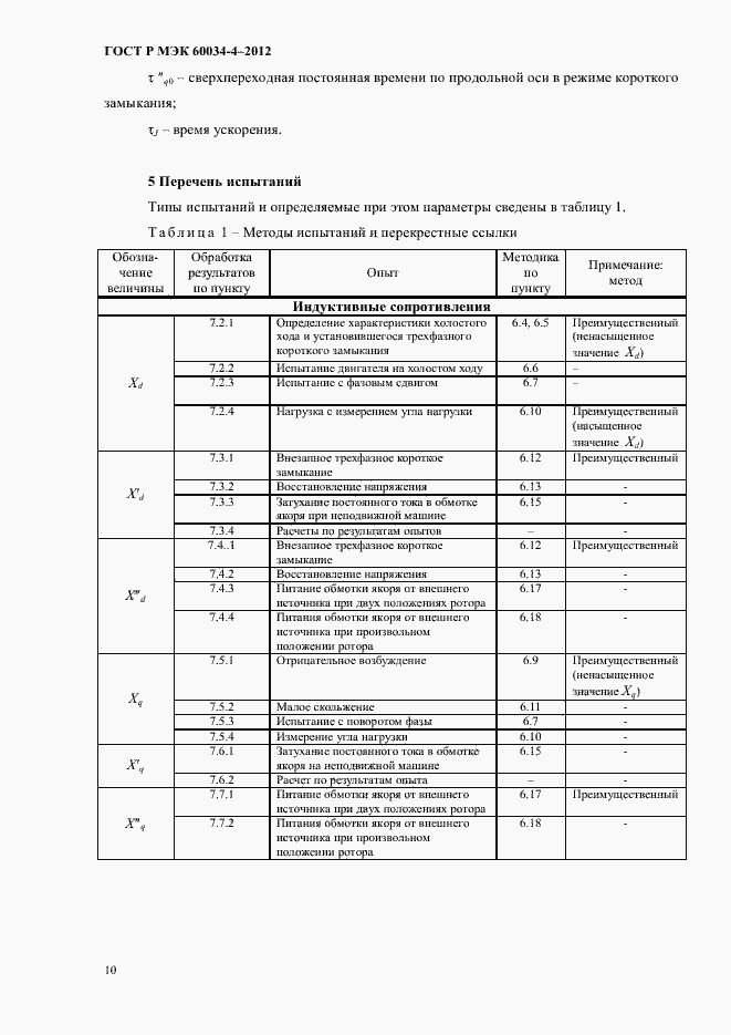 Страница 14 ГОСТ Р МЭК 60034-4-2012