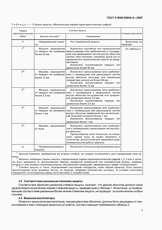 Страница 6 ГОСТ Р МЭК 60034-5-2007
