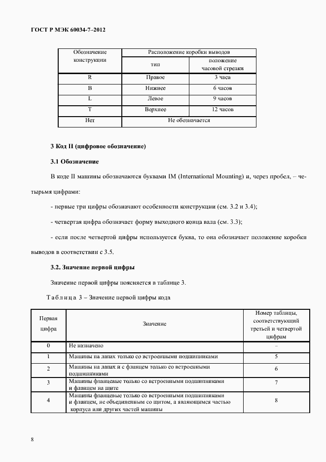Страница 12 ГОСТ Р МЭК 60034-7-2012