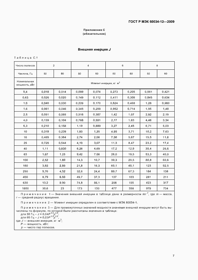 Страница 11 ГОСТ Р МЭК 60034-12-2009