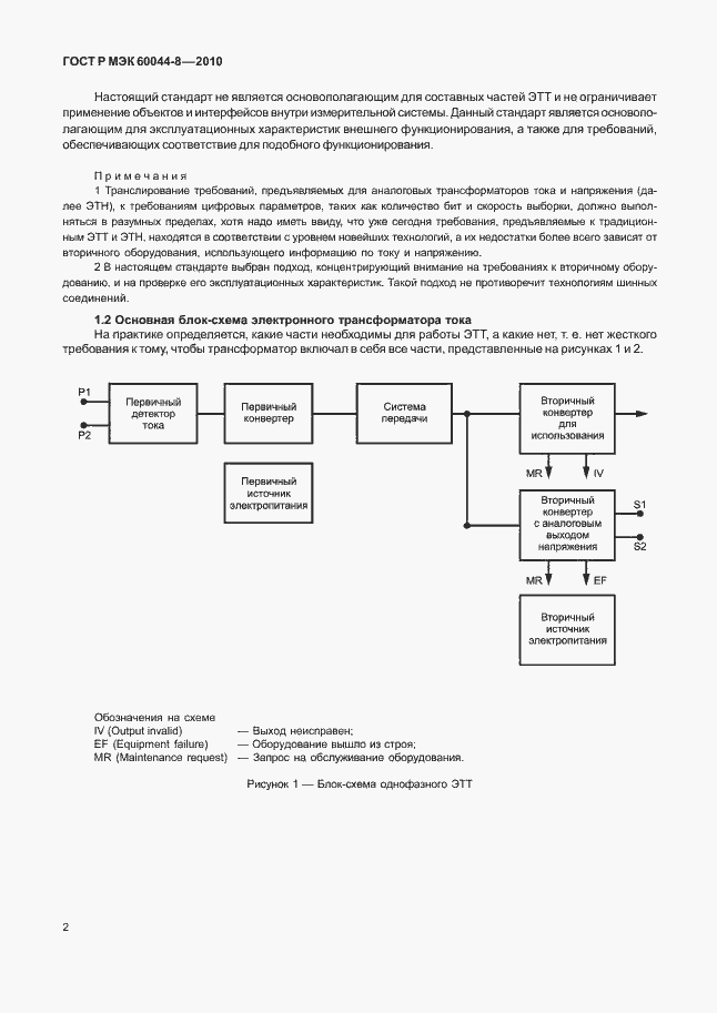 Страница 6 ГОСТ Р МЭК 60044-8-2010