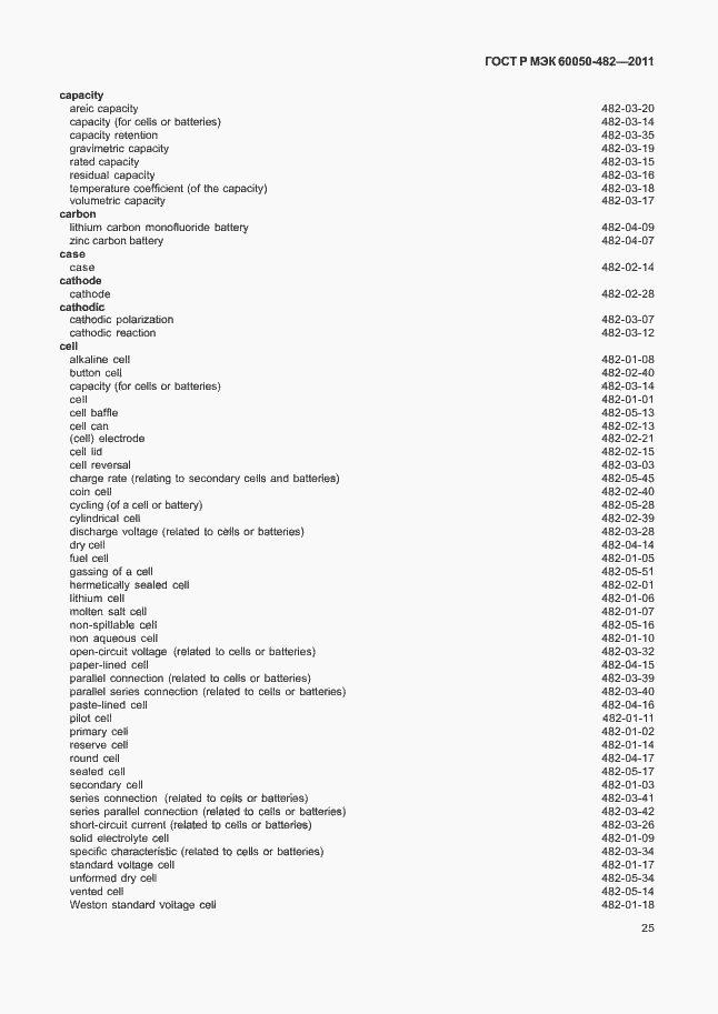 Страница 29 ГОСТ Р МЭК 60050-482-2011