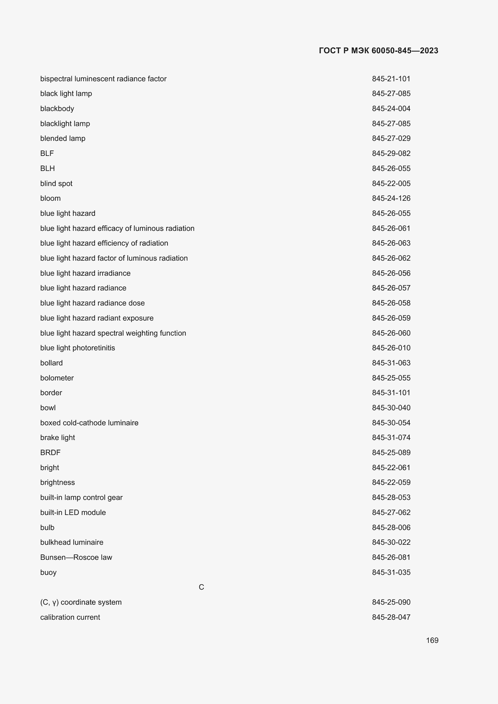 Страница 173 ГОСТ Р МЭК 60050-845-2023