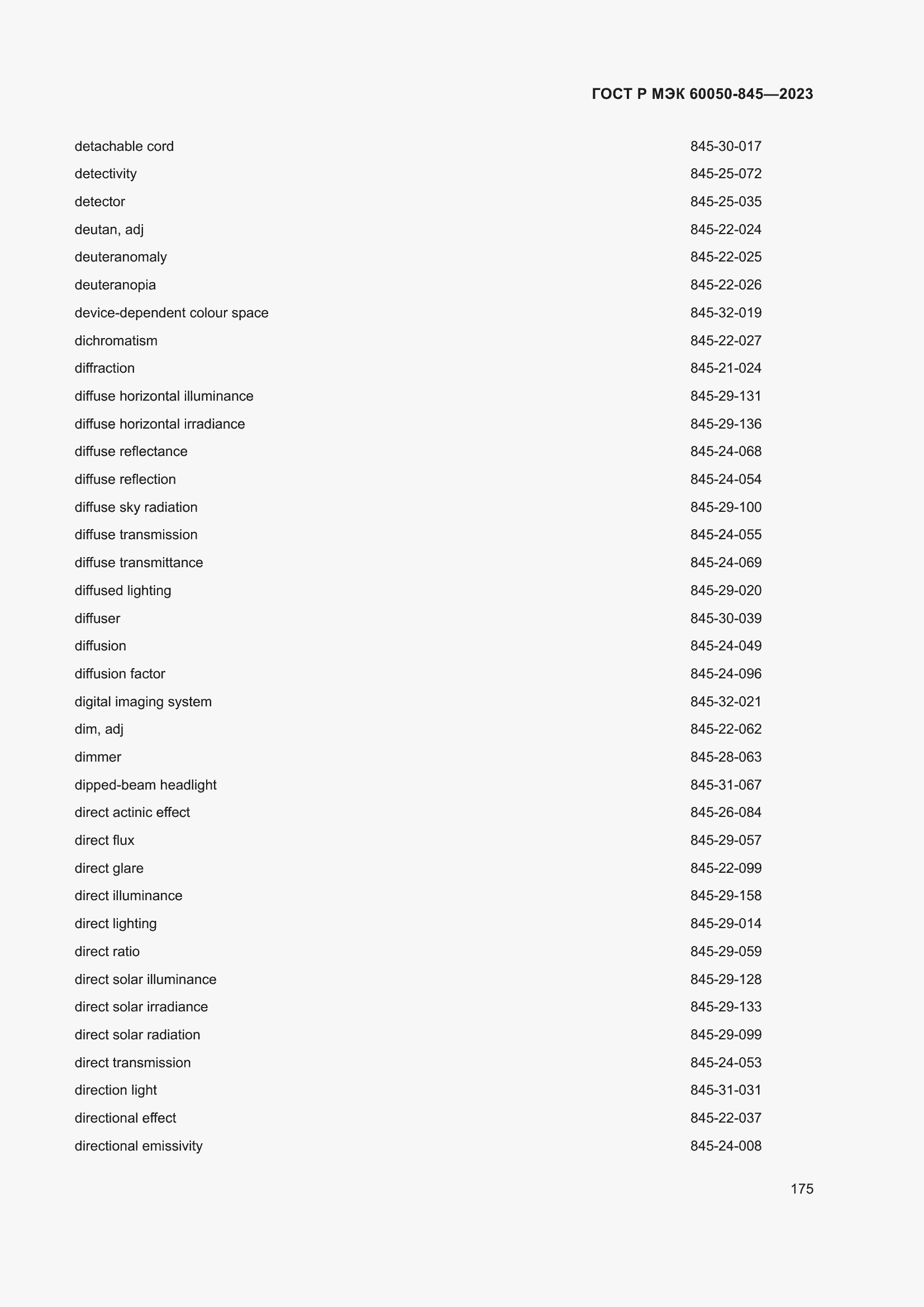 Страница 179 ГОСТ Р МЭК 60050-845-2023