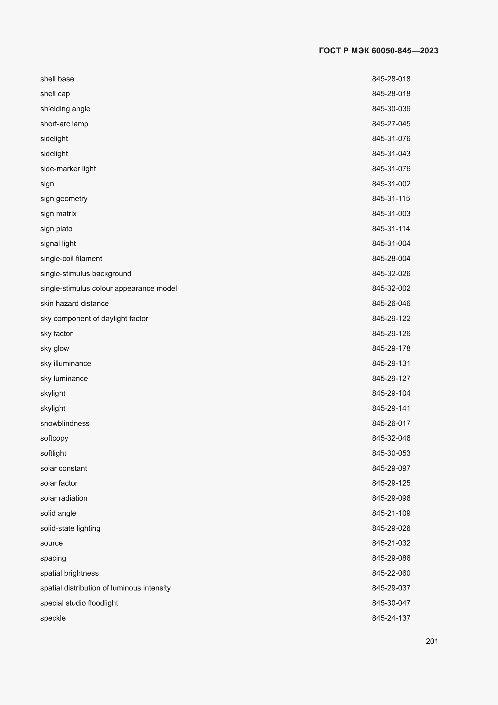 Страница 205 ГОСТ Р МЭК 60050-845-2023