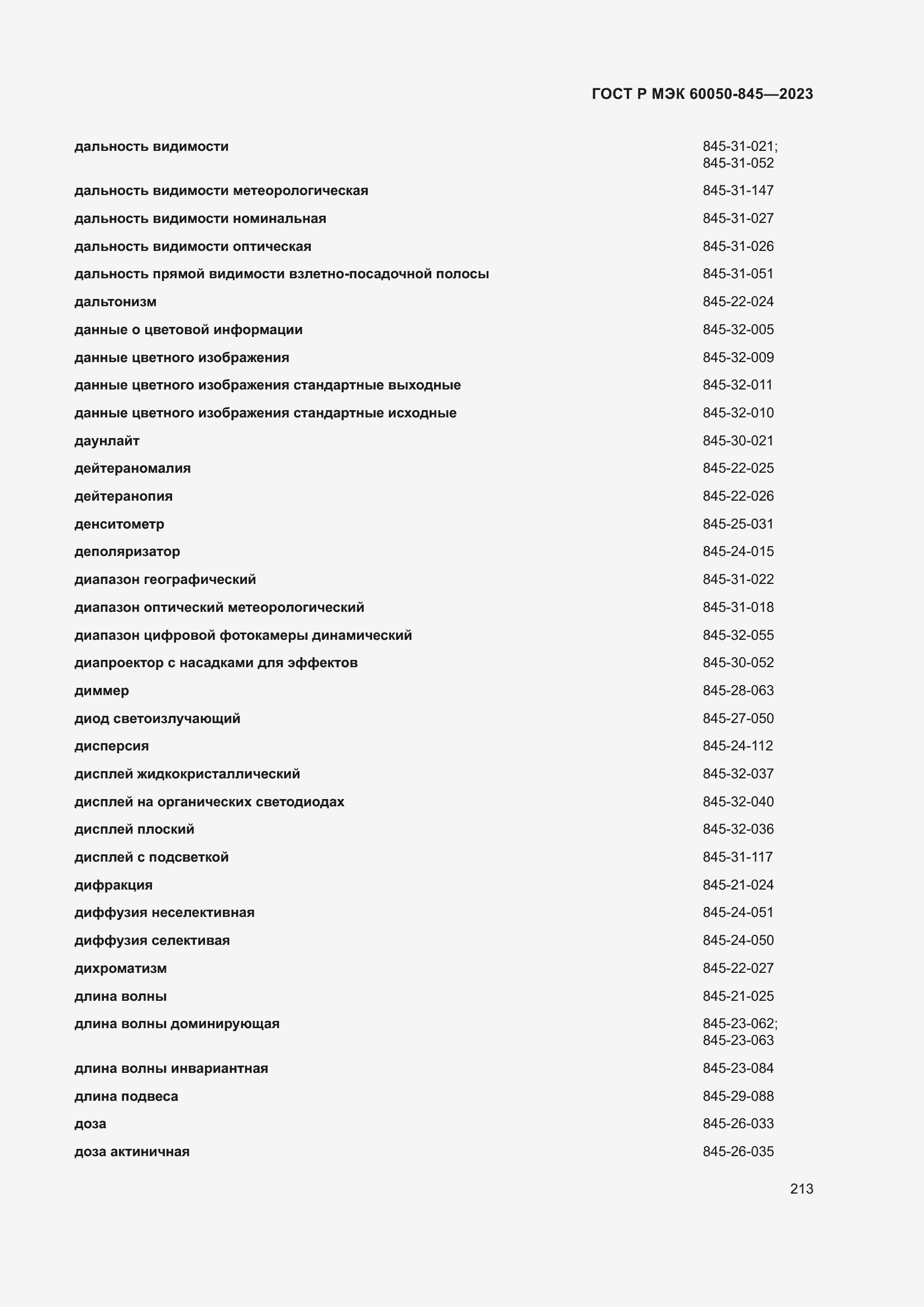 Страница 217 ГОСТ Р МЭК 60050-845-2023
