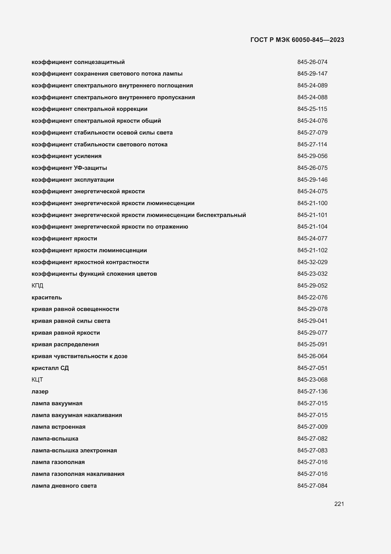 Страница 225 ГОСТ Р МЭК 60050-845-2023