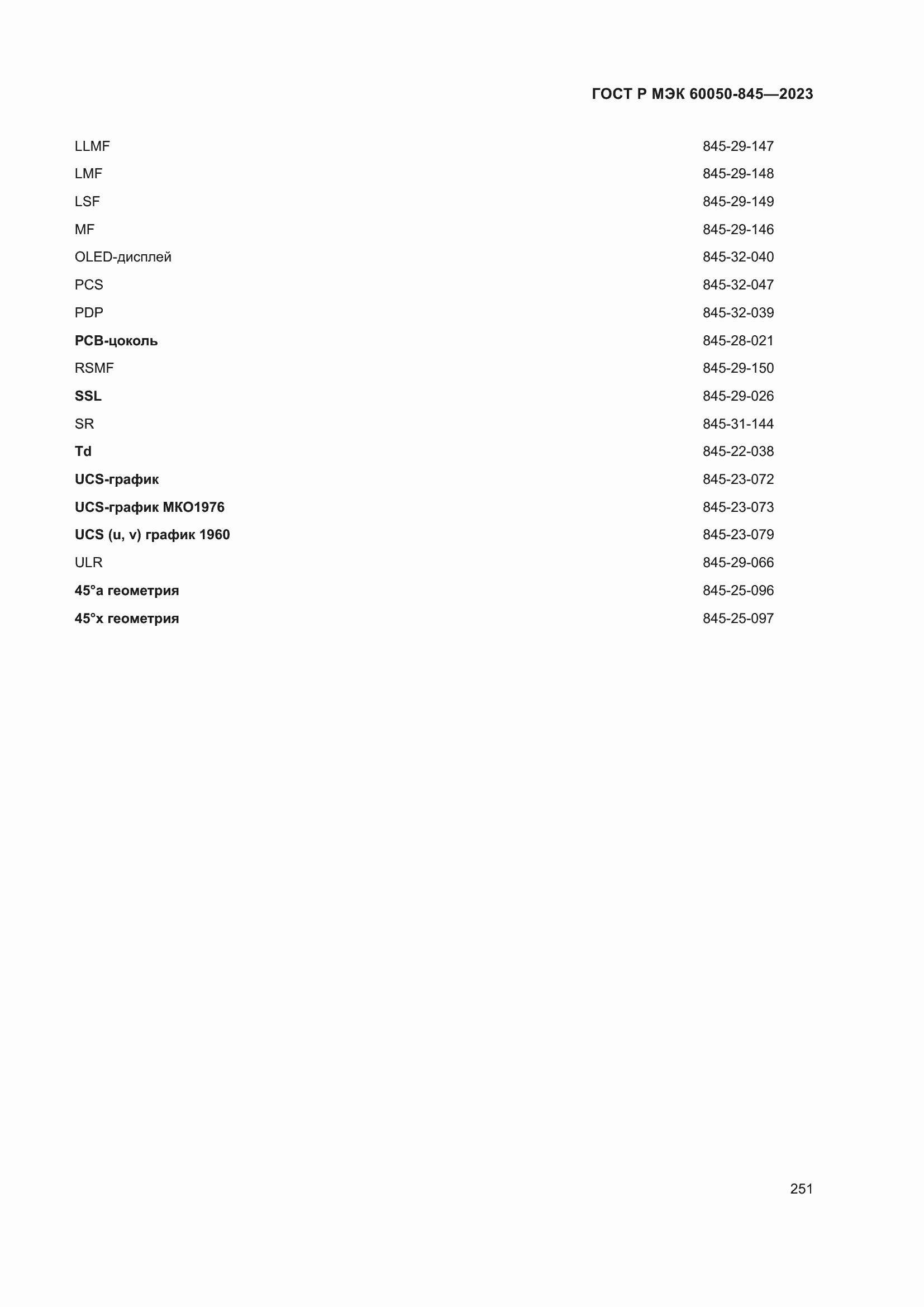 Страница 255 ГОСТ Р МЭК 60050-845-2023