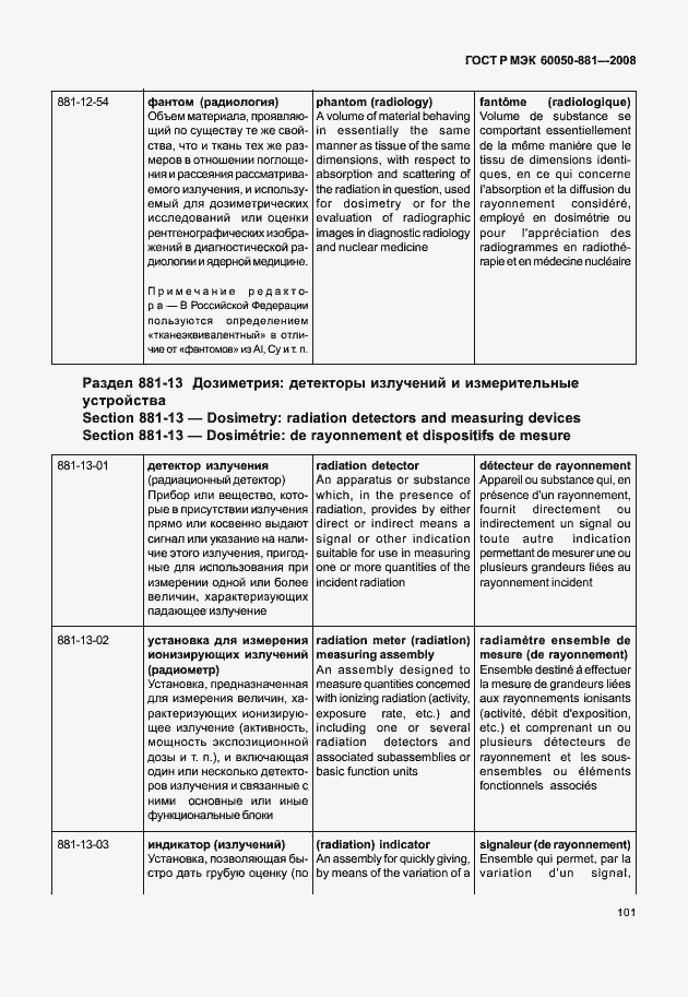 Страница 104 ГОСТ Р МЭК 60050-881-2008