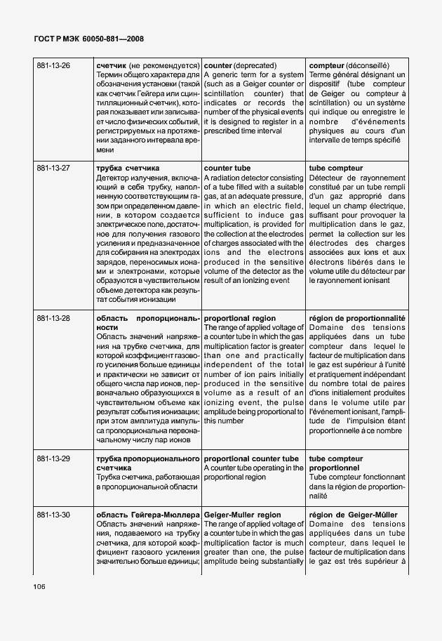 Страница 109 ГОСТ Р МЭК 60050-881-2008