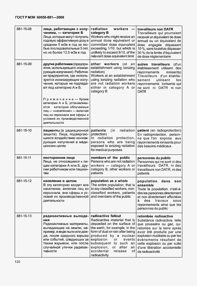 Страница 123 ГОСТ Р МЭК 60050-881-2008