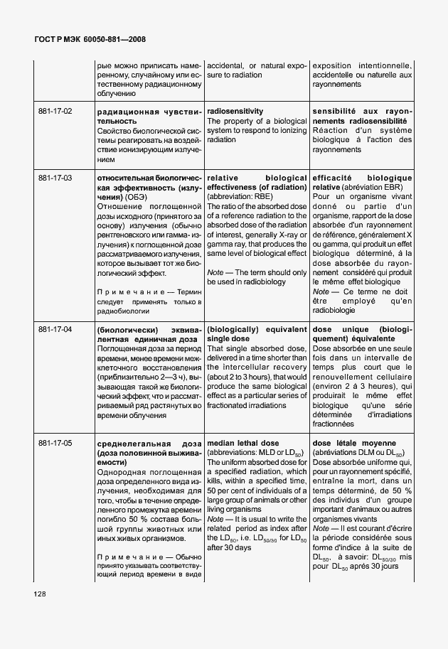 Страница 131 ГОСТ Р МЭК 60050-881-2008