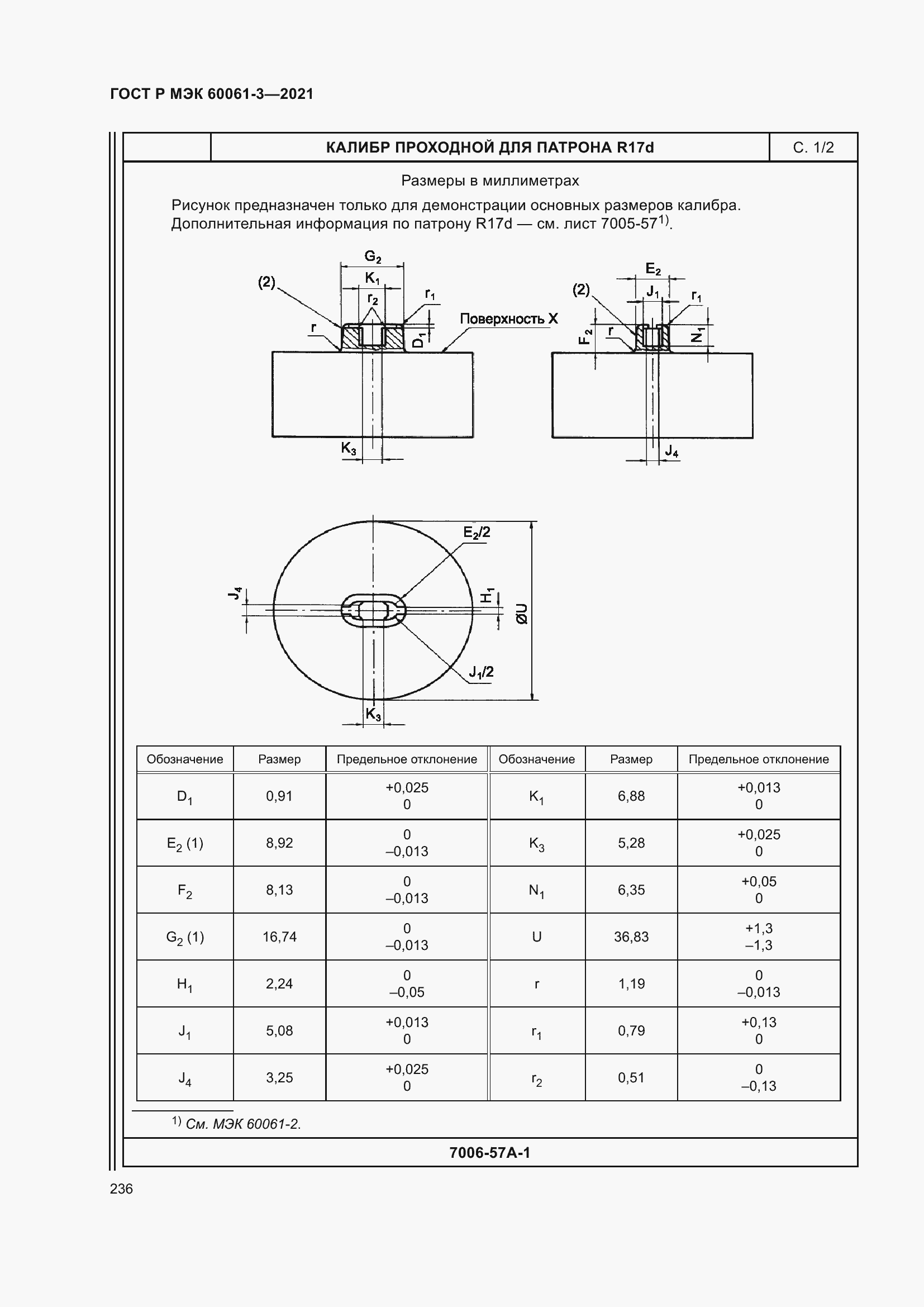 Страница 256 ГОСТ Р МЭК 60061-3-2021