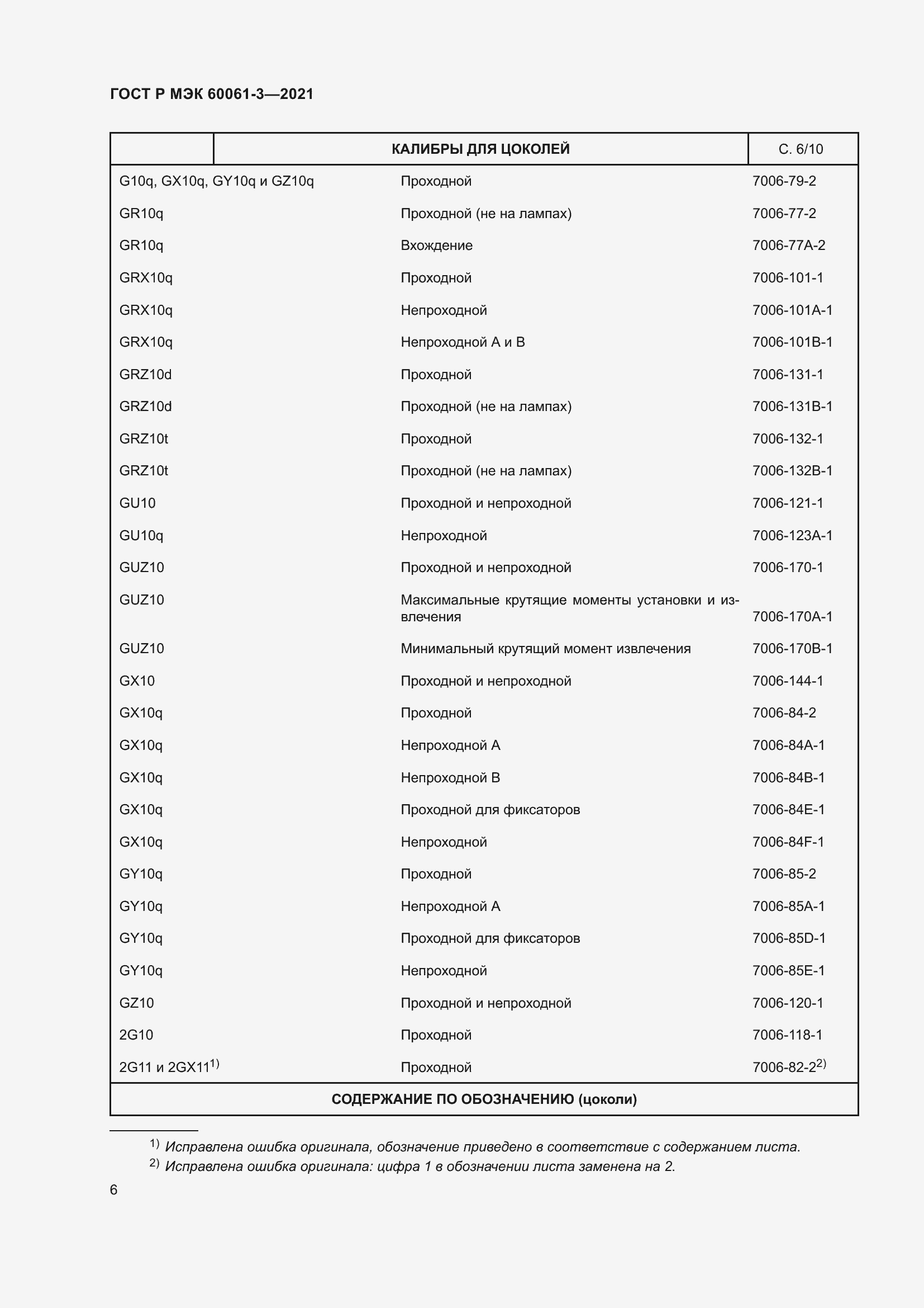 Страница 26 ГОСТ Р МЭК 60061-3-2021