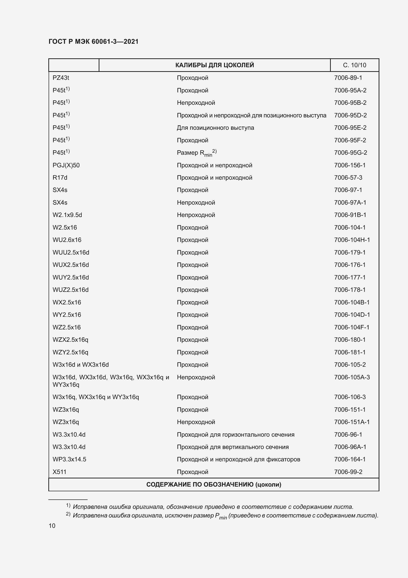 Страница 30 ГОСТ Р МЭК 60061-3-2021