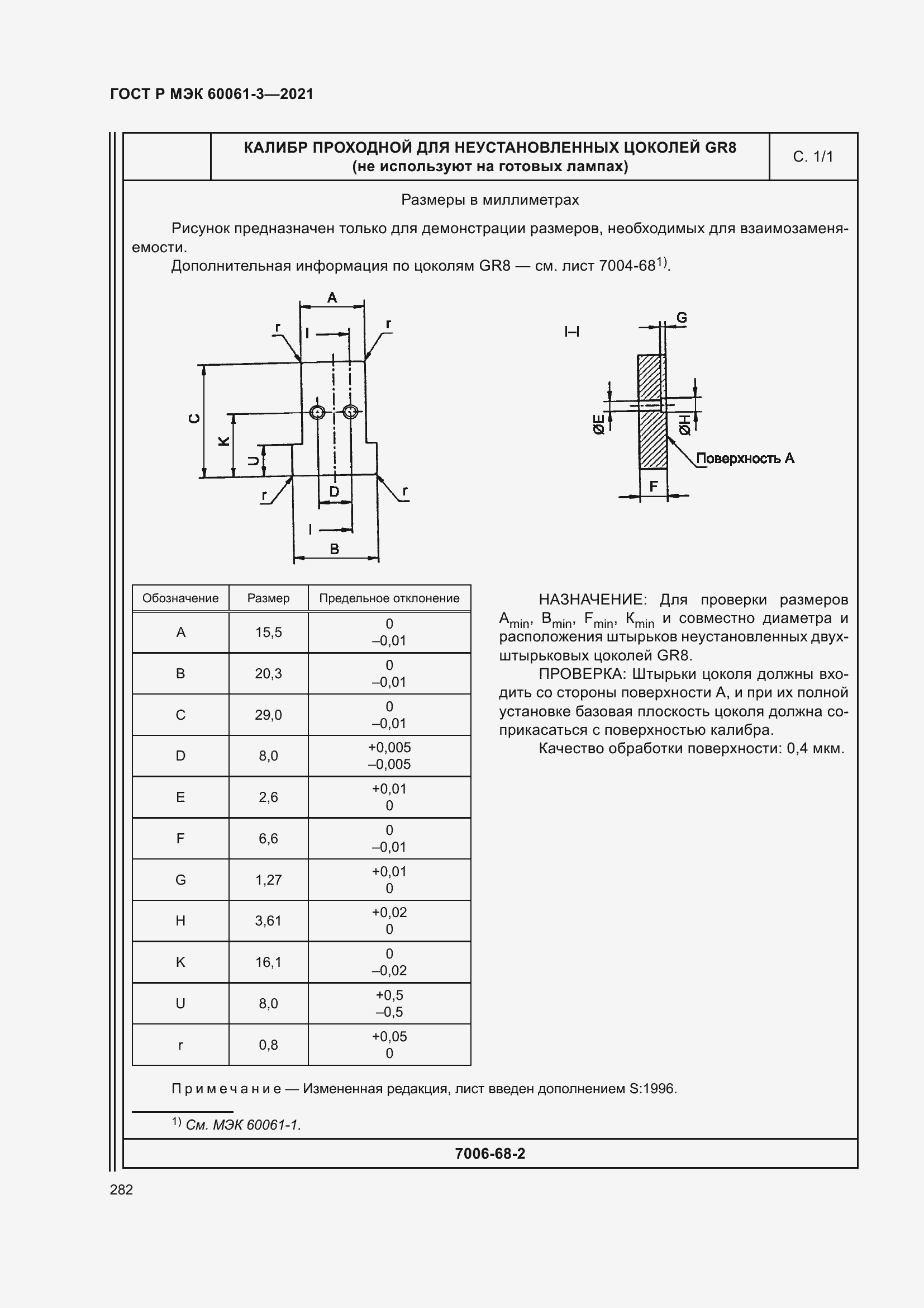 Страница 302 ГОСТ Р МЭК 60061-3-2021