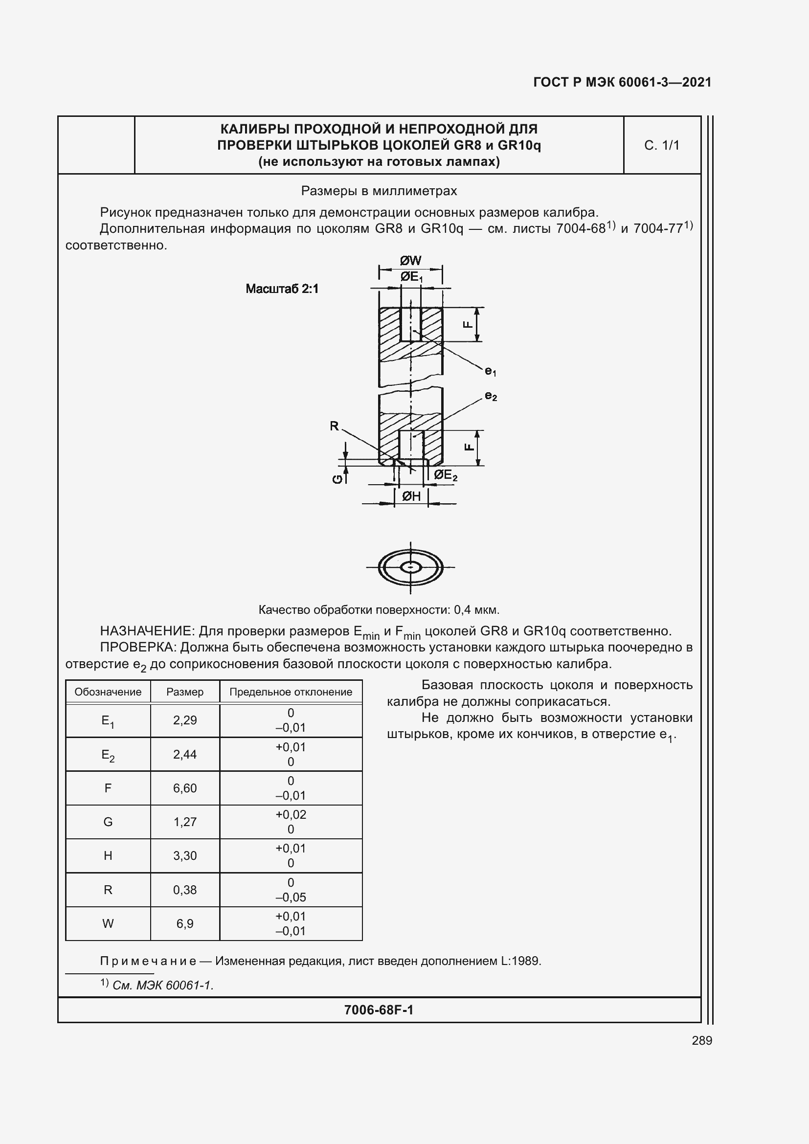 Страница 309 ГОСТ Р МЭК 60061-3-2021