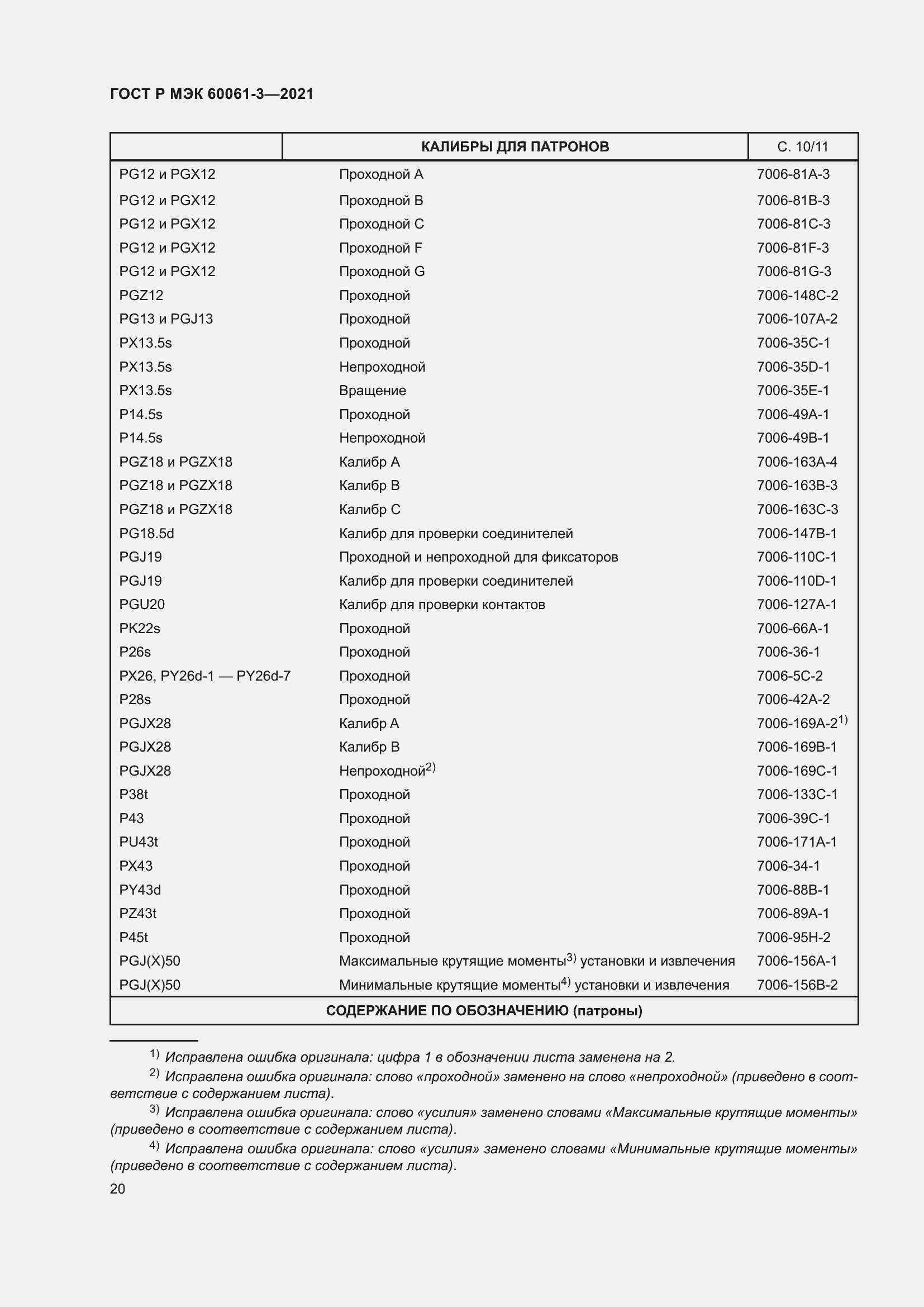 Страница 40 ГОСТ Р МЭК 60061-3-2021