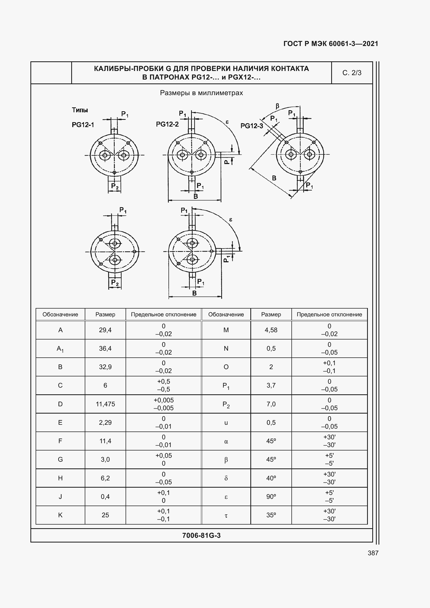 Страница 407 ГОСТ Р МЭК 60061-3-2021