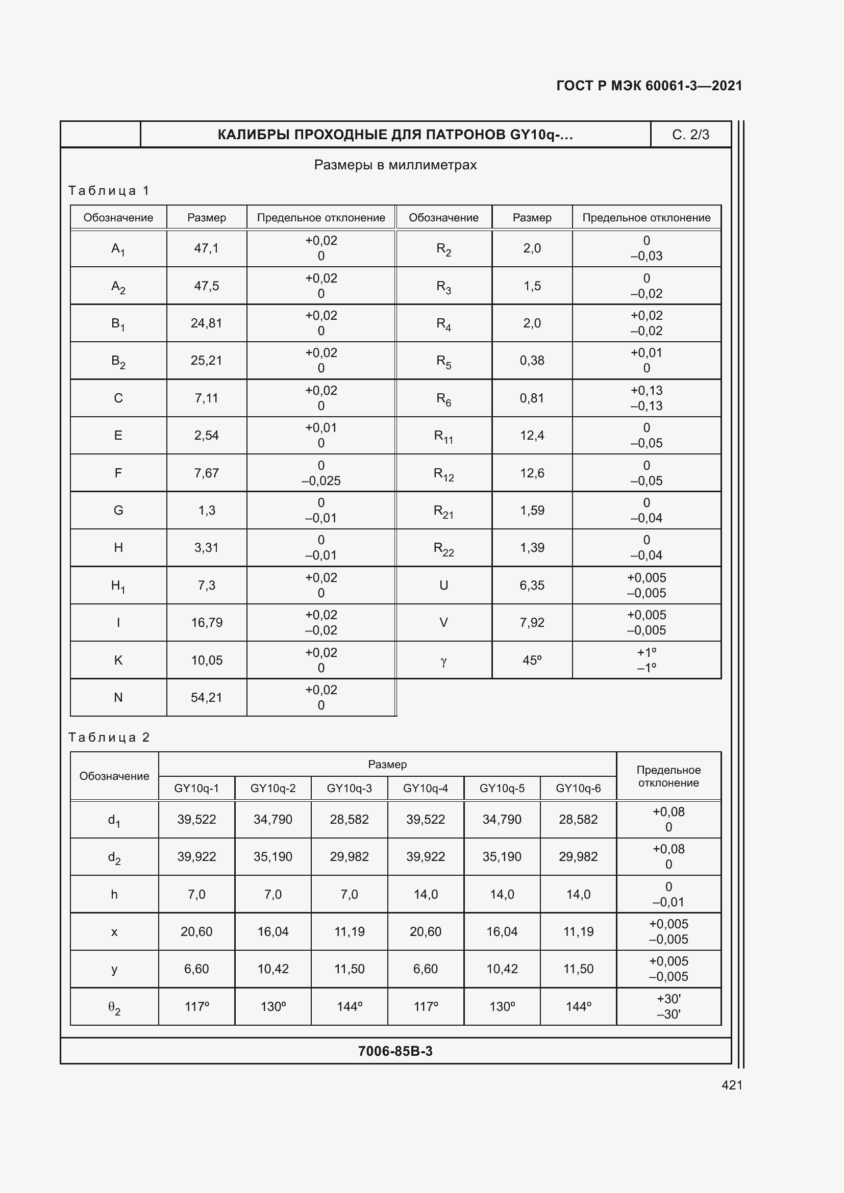 Страница 441 ГОСТ Р МЭК 60061-3-2021