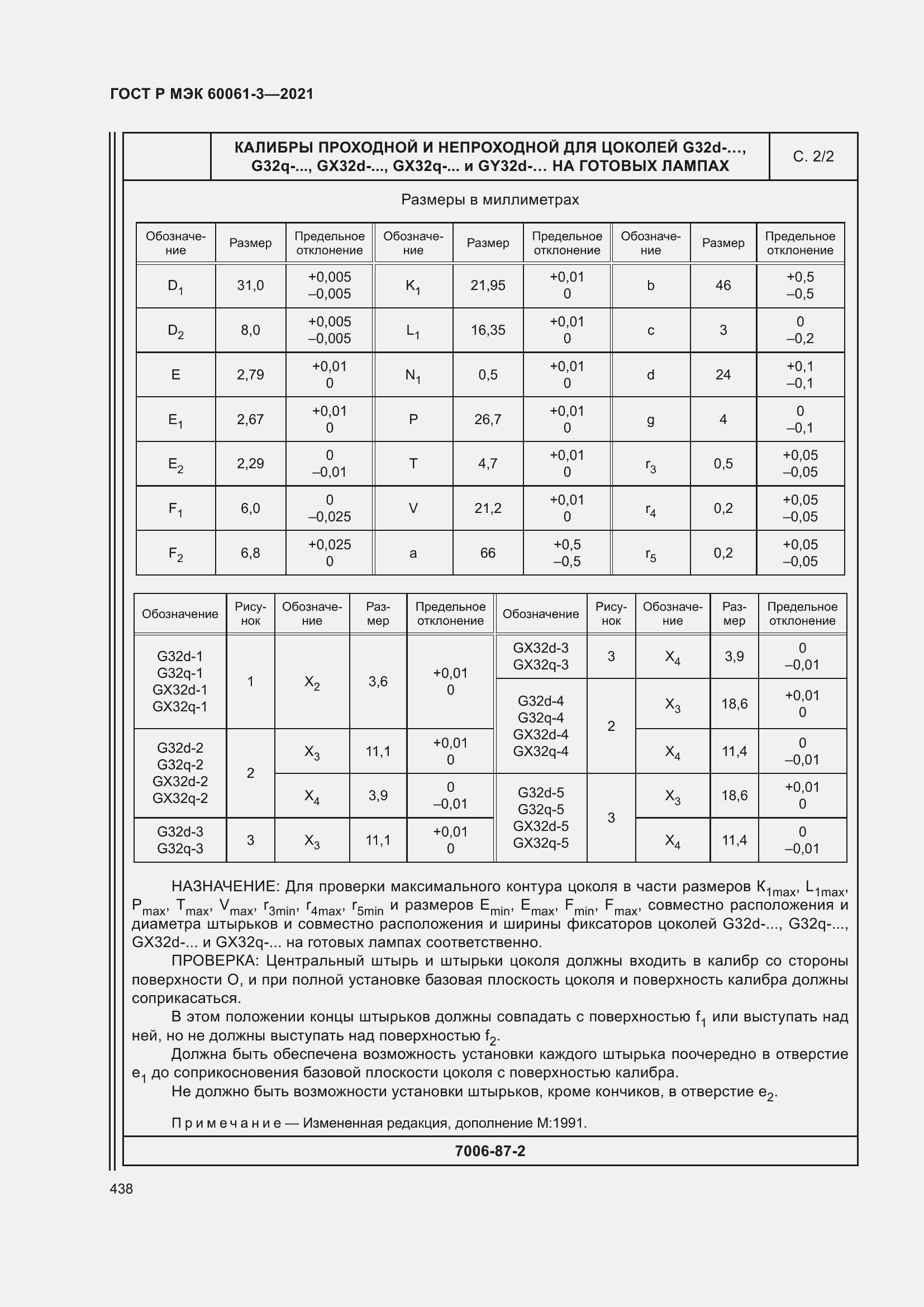 Страница 458 ГОСТ Р МЭК 60061-3-2021