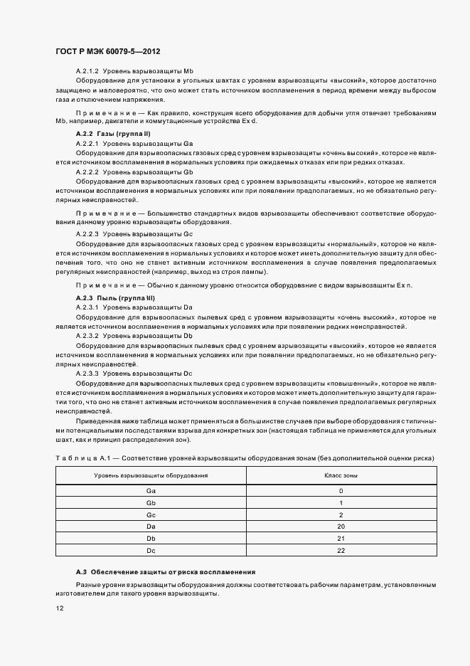 Страница 16 ГОСТ Р МЭК 60079-5-2012