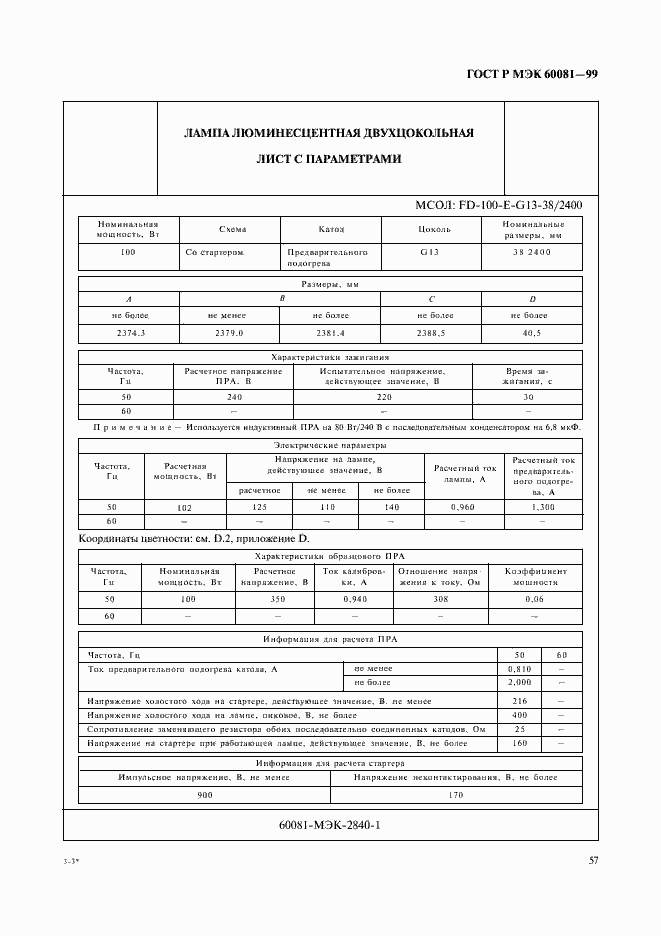 Страница 60 ГОСТ Р МЭК 60081-99