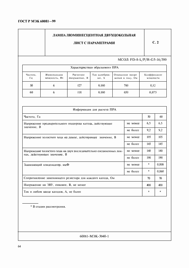 Страница 67 ГОСТ Р МЭК 60081-99