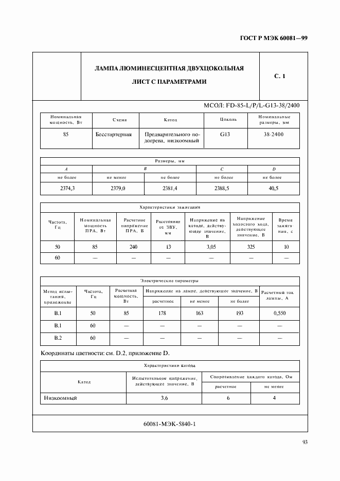Страница 96 ГОСТ Р МЭК 60081-99