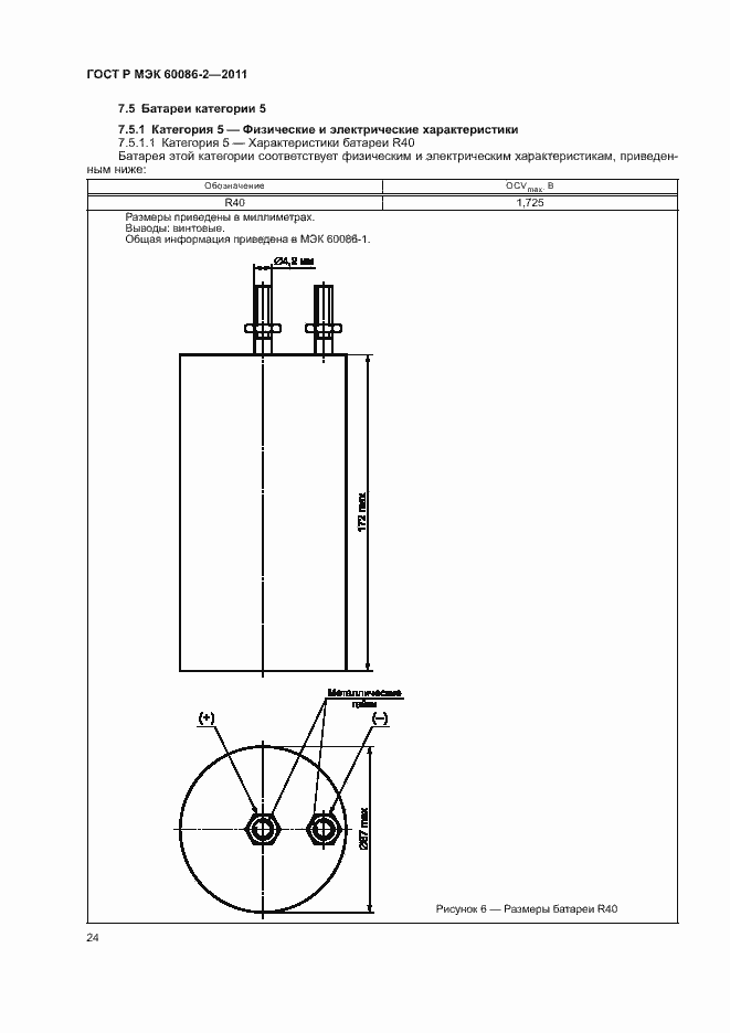 Страница 28 ГОСТ Р МЭК 60086-2-2011