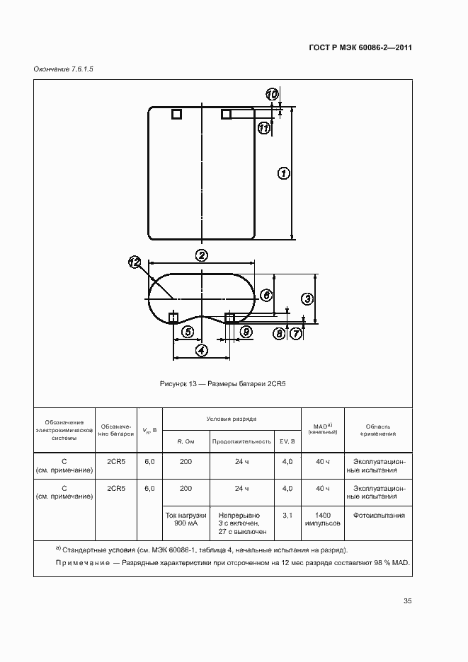 Страница 39 ГОСТ Р МЭК 60086-2-2011