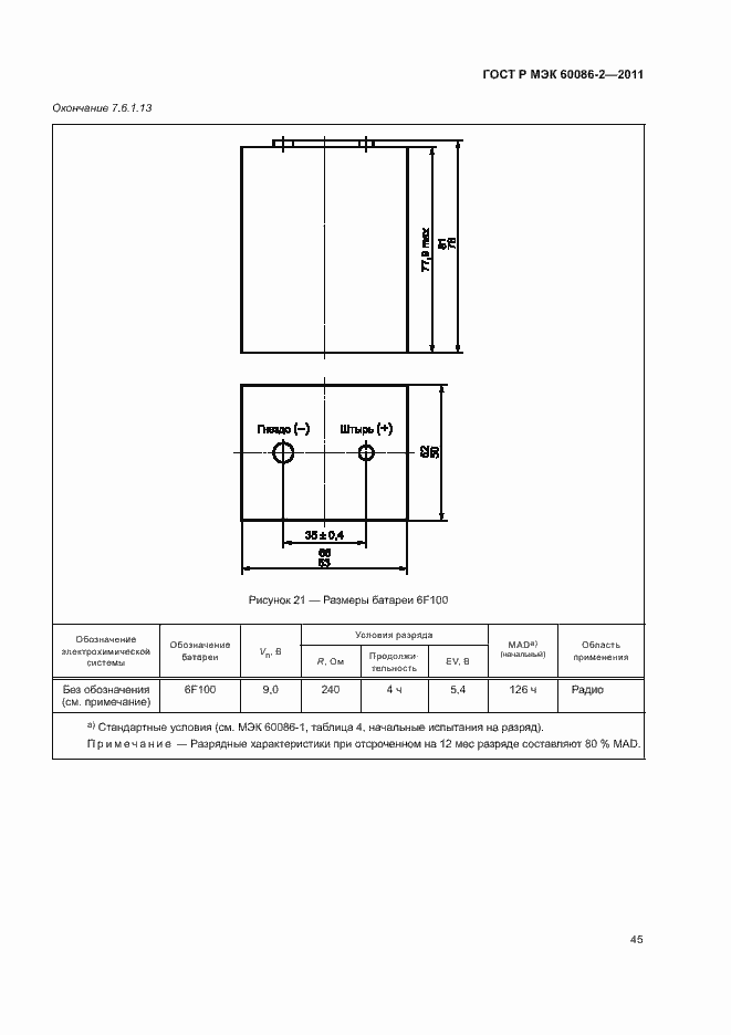 Страница 49 ГОСТ Р МЭК 60086-2-2011