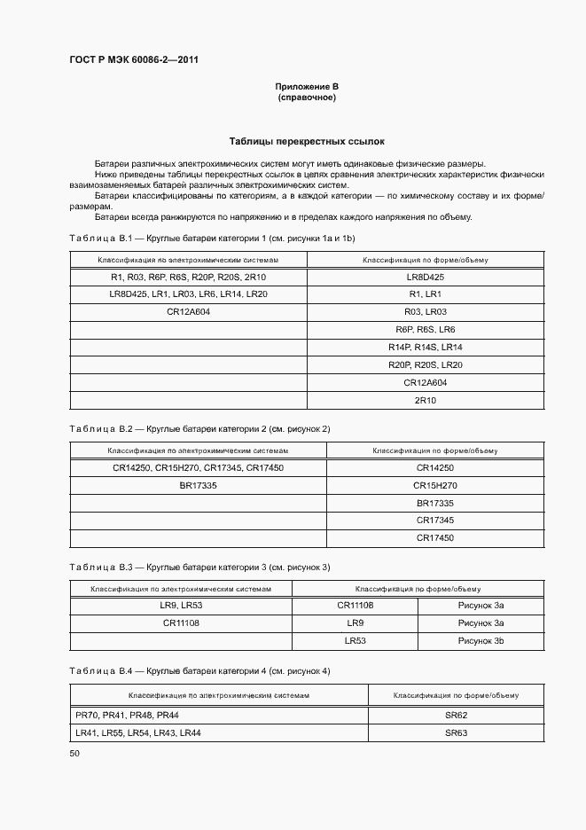 Страница 54 ГОСТ Р МЭК 60086-2-2011