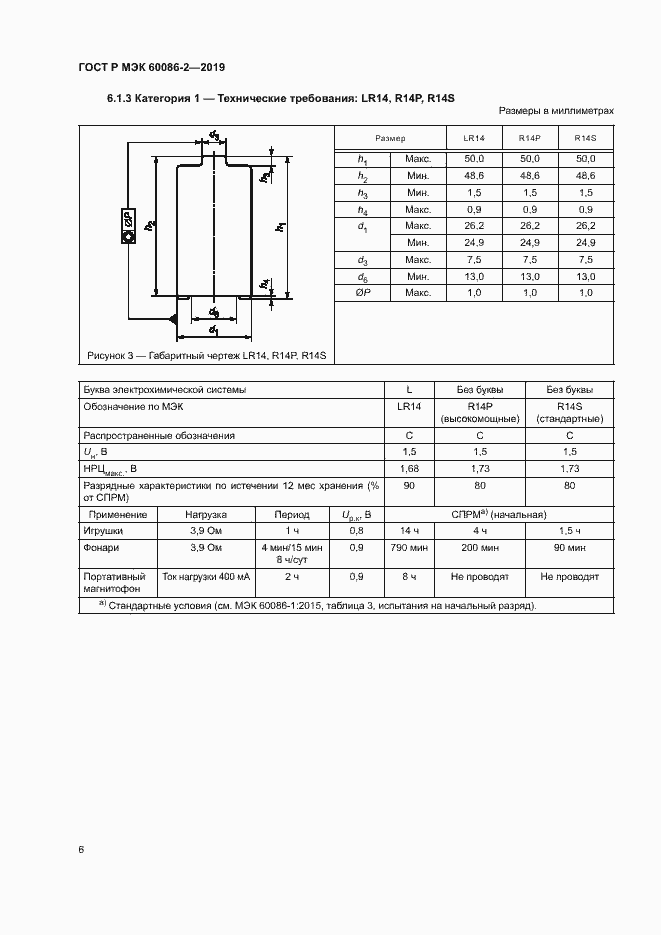 Страница 10 ГОСТ Р МЭК 60086-2-2019