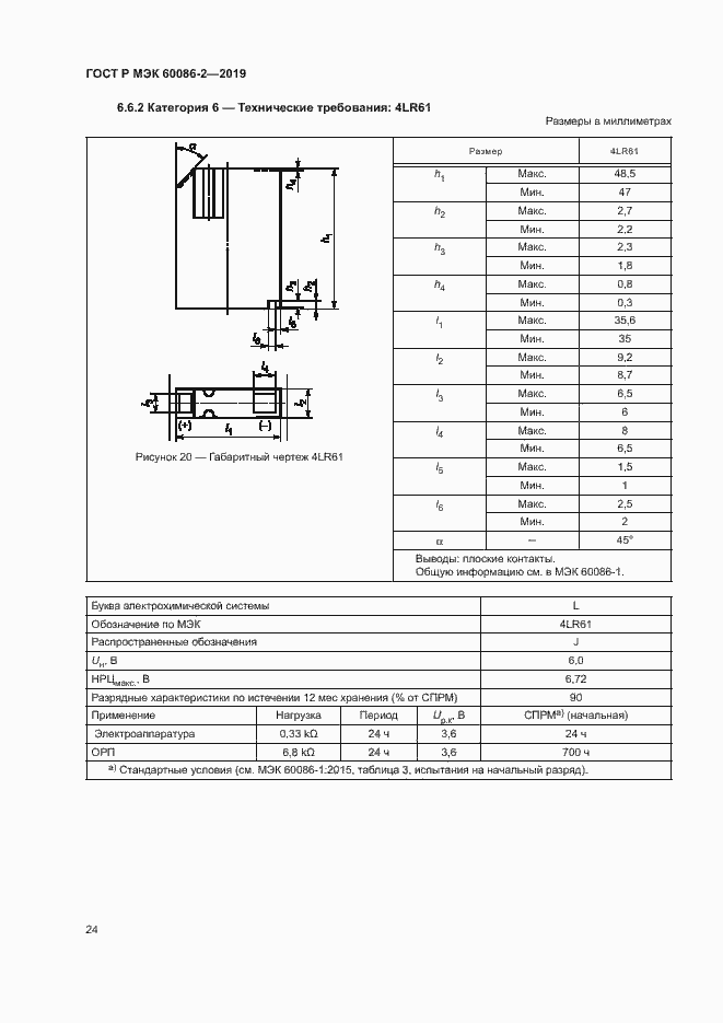 Страница 28 ГОСТ Р МЭК 60086-2-2019