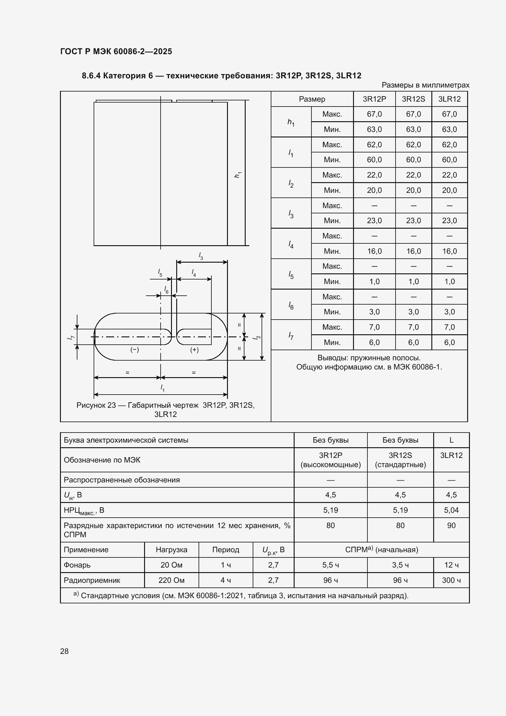 Страница 32 ГОСТ Р МЭК 60086-2-2025