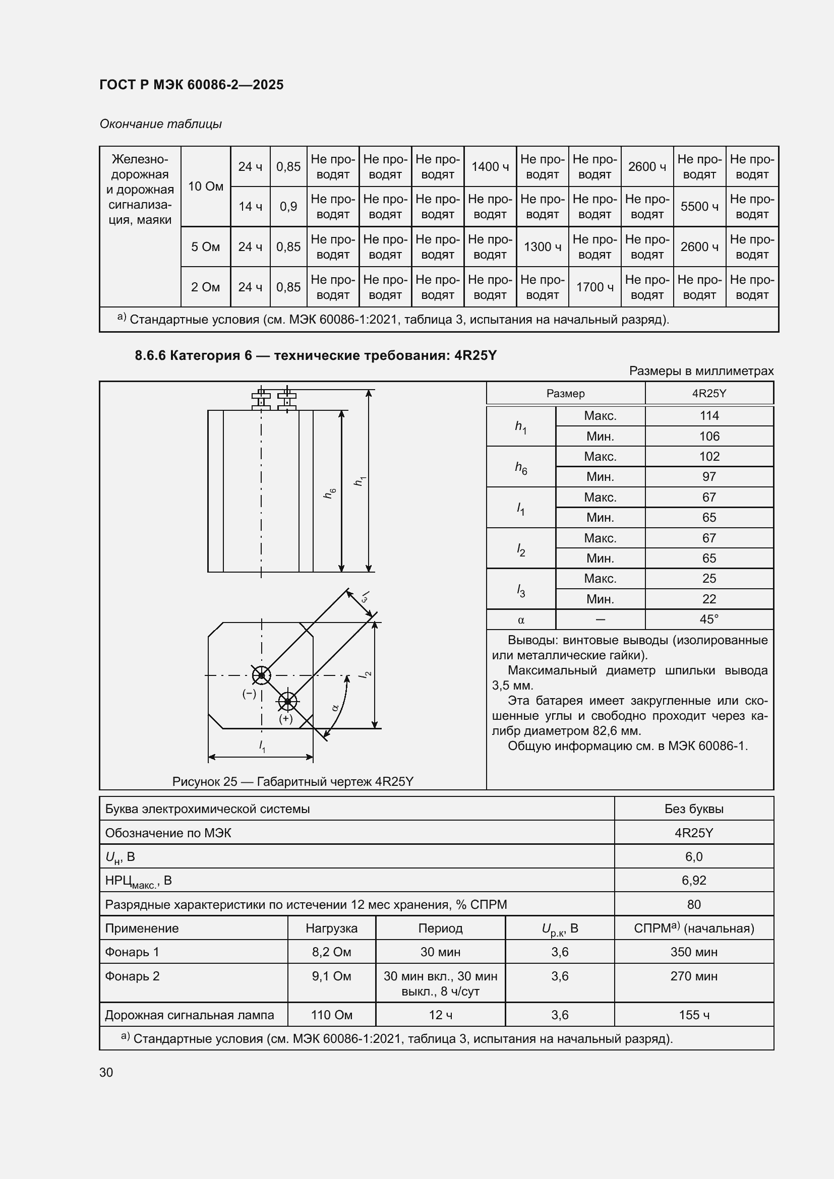 Страница 34 ГОСТ Р МЭК 60086-2-2025
