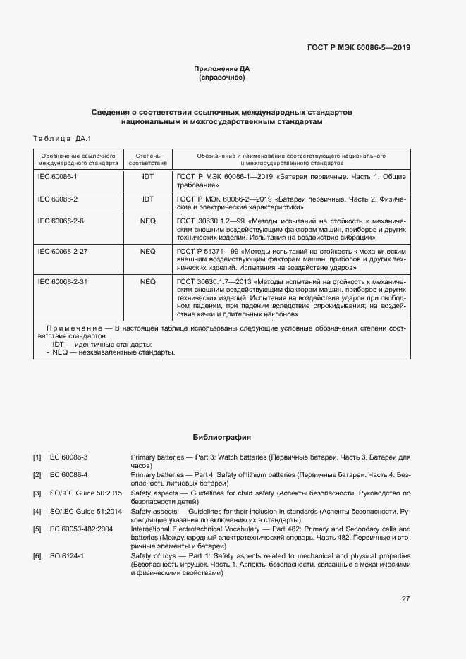Страница 31 ГОСТ Р МЭК 60086-5-2019