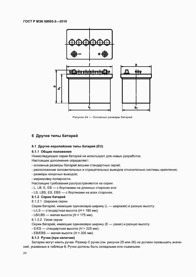 Страница 24 ГОСТ Р МЭК 60095-2-2010