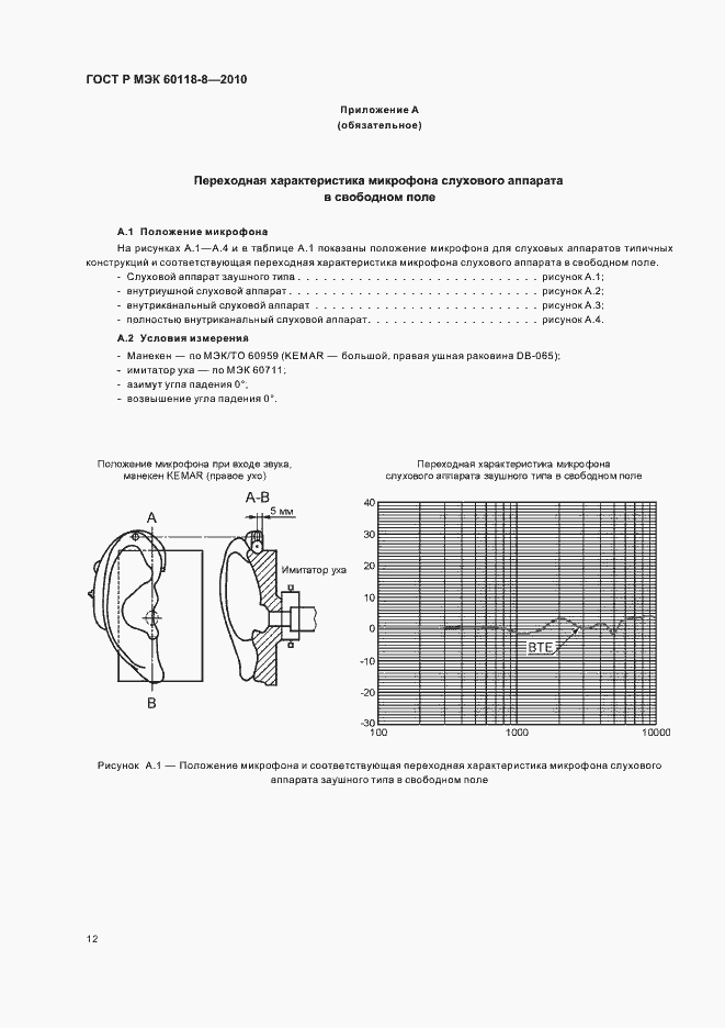 Страница 18 ГОСТ Р МЭК 60118-8-2010