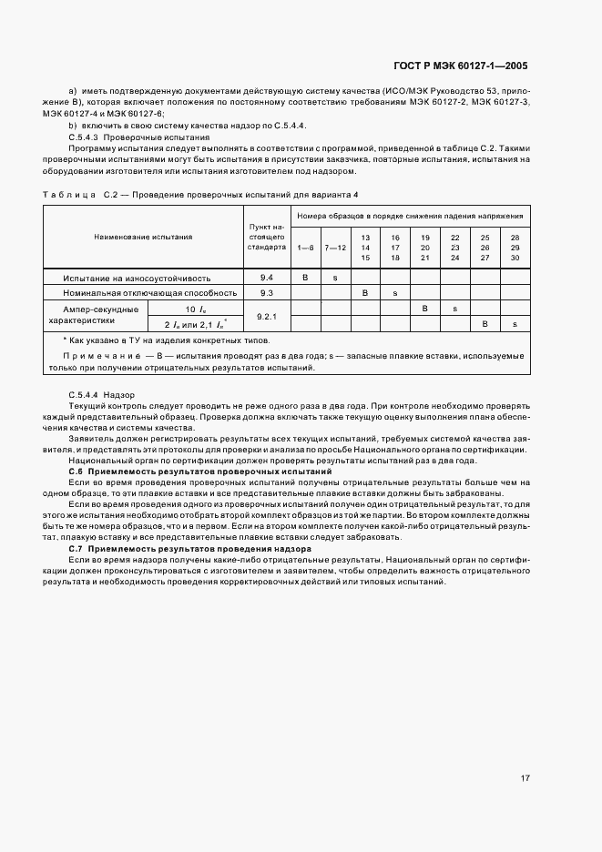 Страница 21 ГОСТ Р МЭК 60127-1-2005