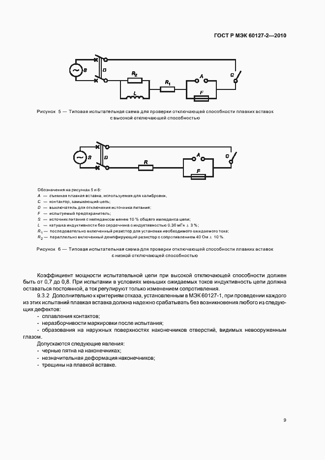 Страница 13 ГОСТ Р МЭК 60127-2-2010