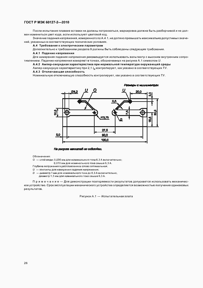 Страница 30 ГОСТ Р МЭК 60127-2-2010