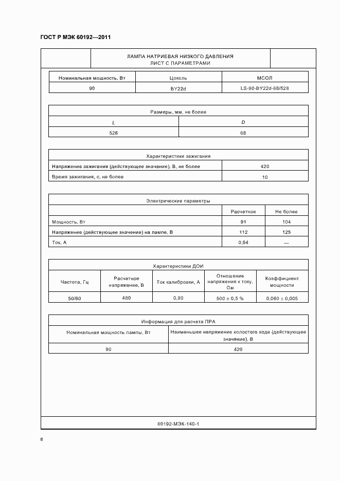 Страница 12 ГОСТ Р МЭК 60192-2011