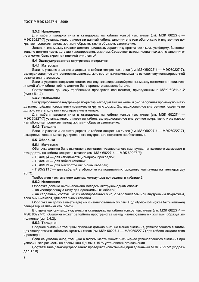 Страница 11 ГОСТ Р МЭК 60227-1-2009